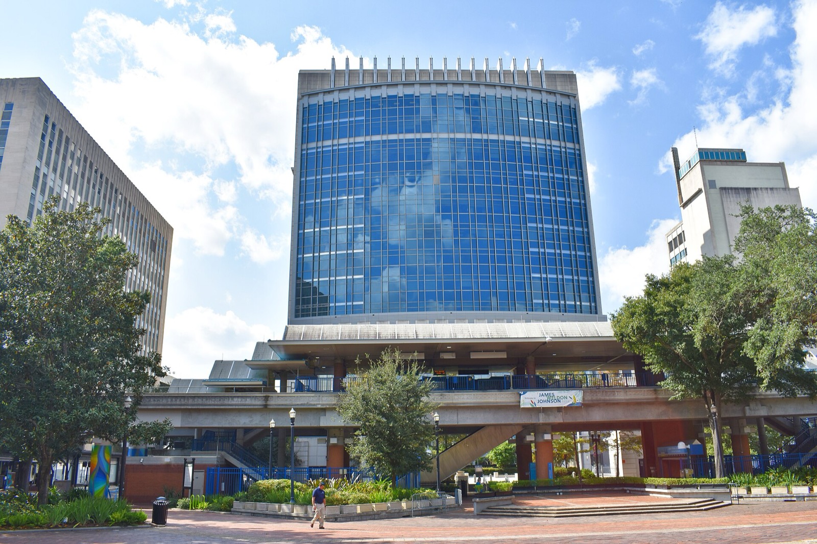 The Bryan Simpson United States Courthouse in downtown Jacksonville, Florida